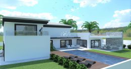 Approved project for a villa with pool near Boliqueime